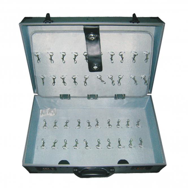 Schlüsselkoffer für 80 grosse Schlüssel, extra tief, Innenansicht