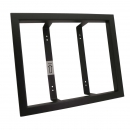 Einbaurahmen weiss, Vorderansicht  weiss